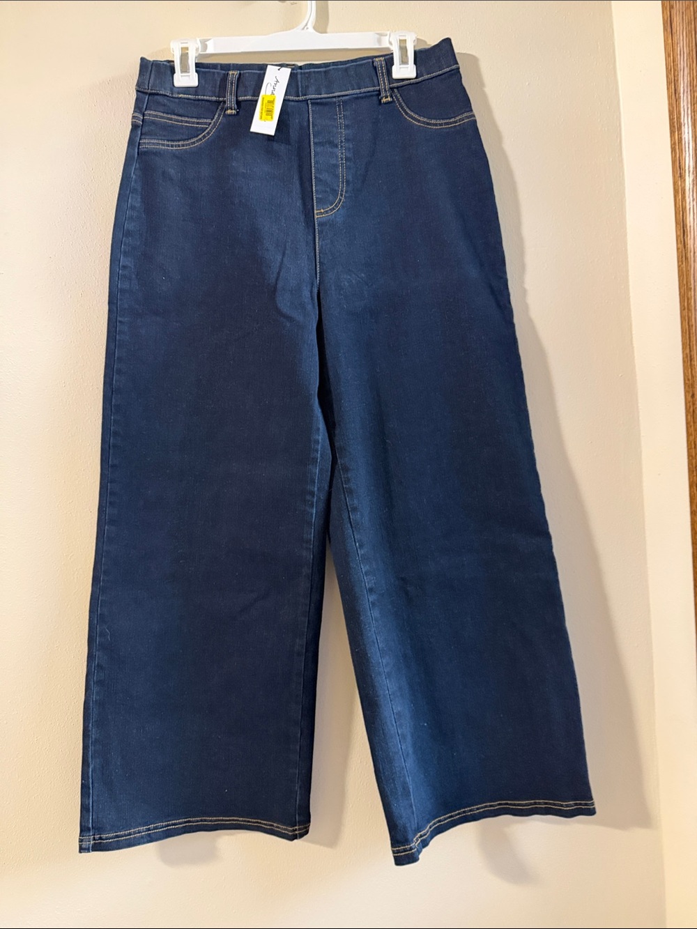 Anna & Ava Dark Blue Wide-Leg Jeans